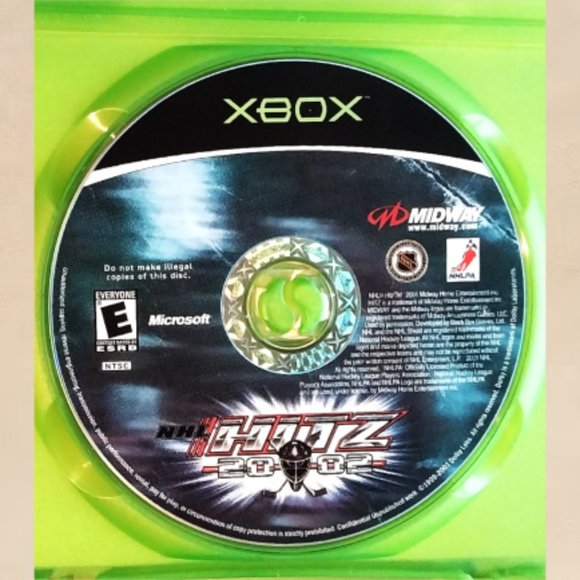 NHL Hitz 20-02 Microsoft Original XBOX Game 2001 Black Box, Case Manual Included - Picture 6 of 6